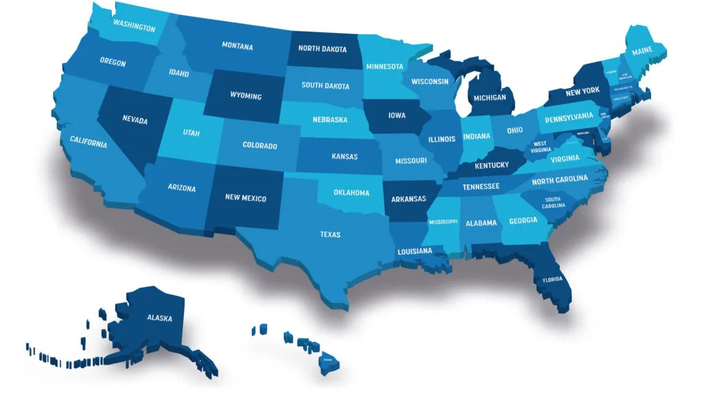 OpitechUSA service coverage map - All 50 states served - Optitech USA OpitechUSA service coverage map - All 50 states served